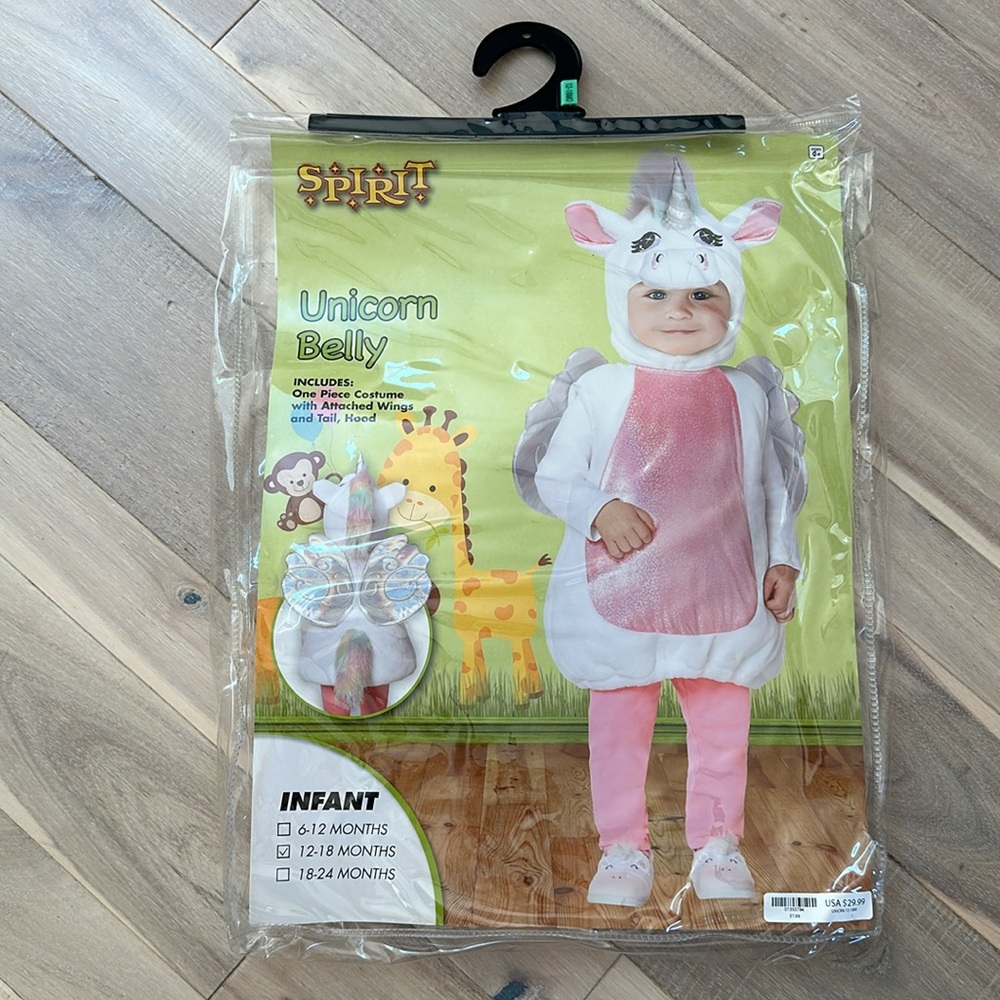 Unicorn Belly Halloween costume